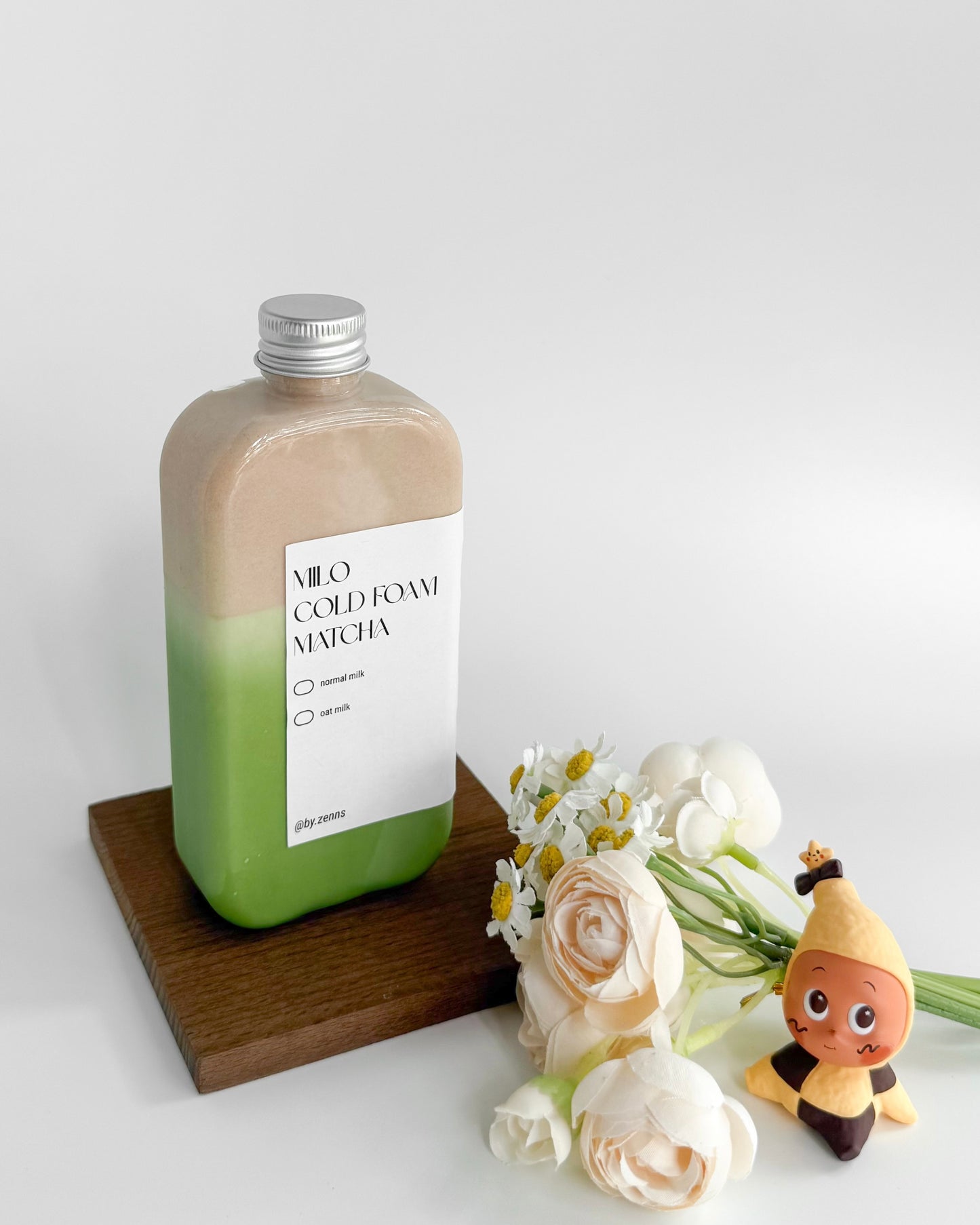 Milo Cold Foam Matcha Latte