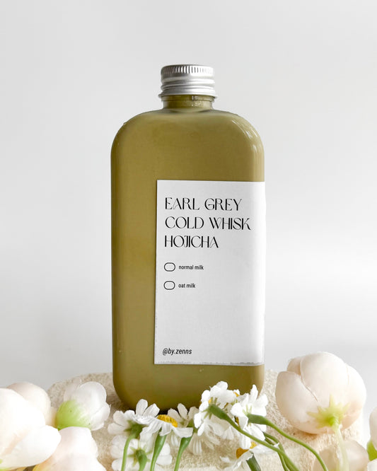 Earl Grey Hojicha Latte