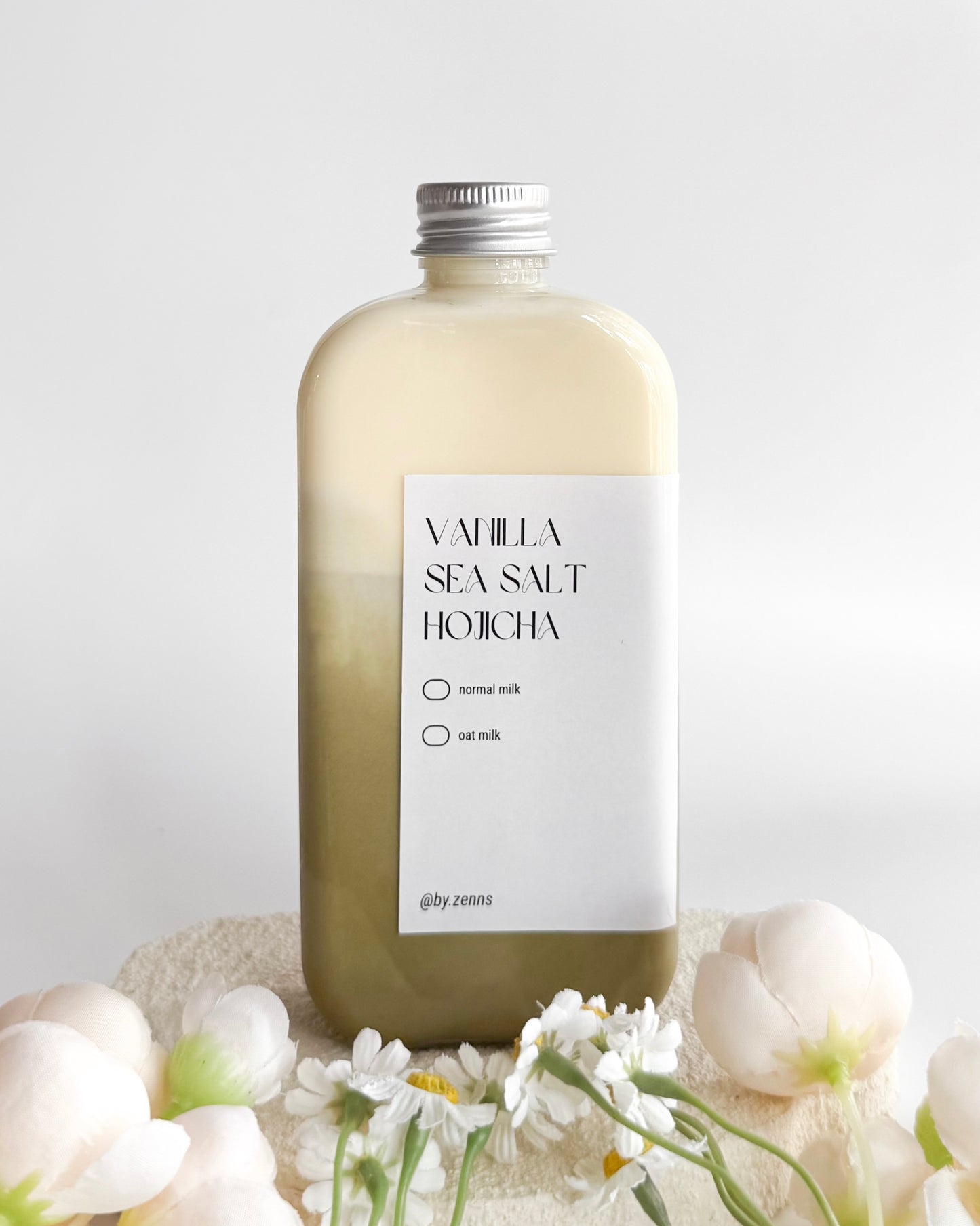 Vanilla Sea Salt Hojicha Latte