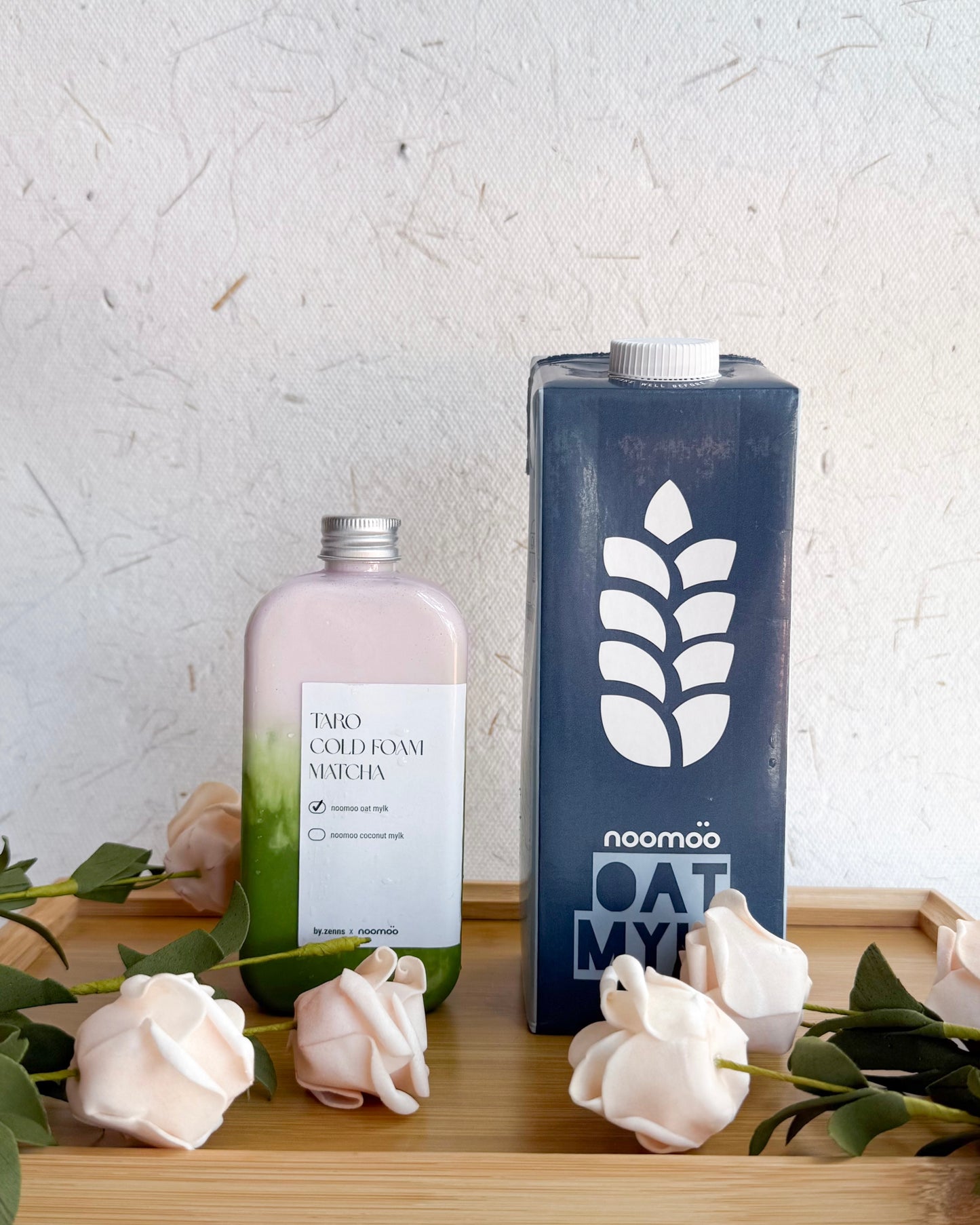 Taro Cold Foam Matcha Latte