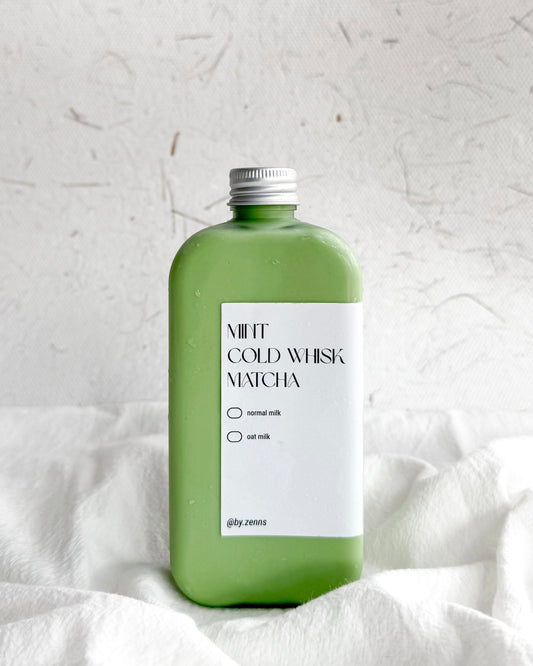 Mint Cold Whisked Matcha Latte