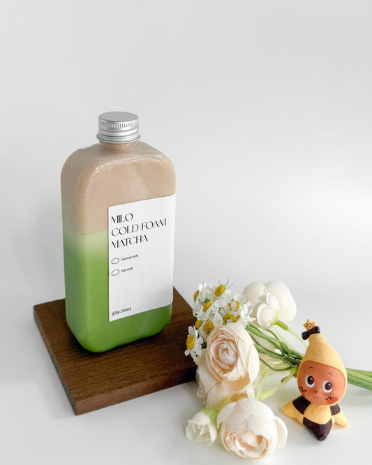 Milo Cold Foam Matcha Latte